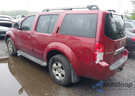 2005 Nissan Pathfinder Se from USA, damaged, VIN 5N1AR18W95C745498